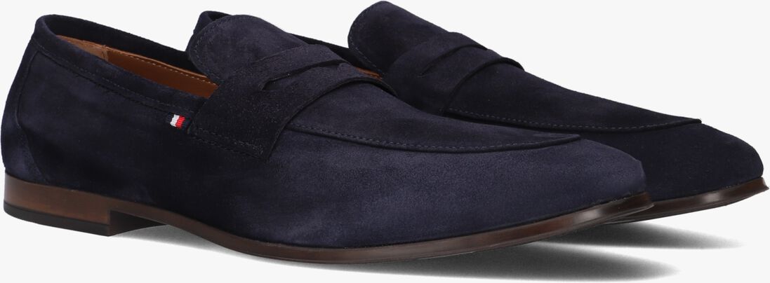 TOMMY HILFIGER blauwe tommy hilfiger loafers casual light flexible loafer