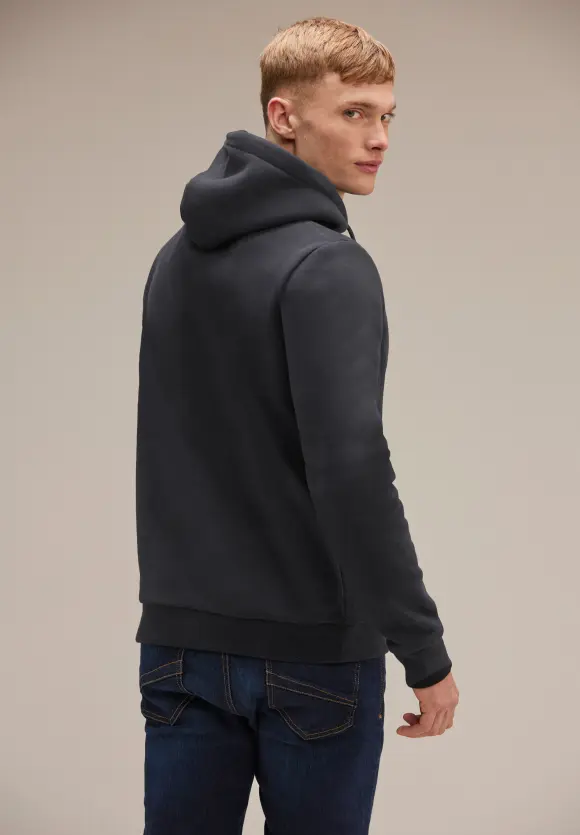 Kapuzen Sweatshirt - Black