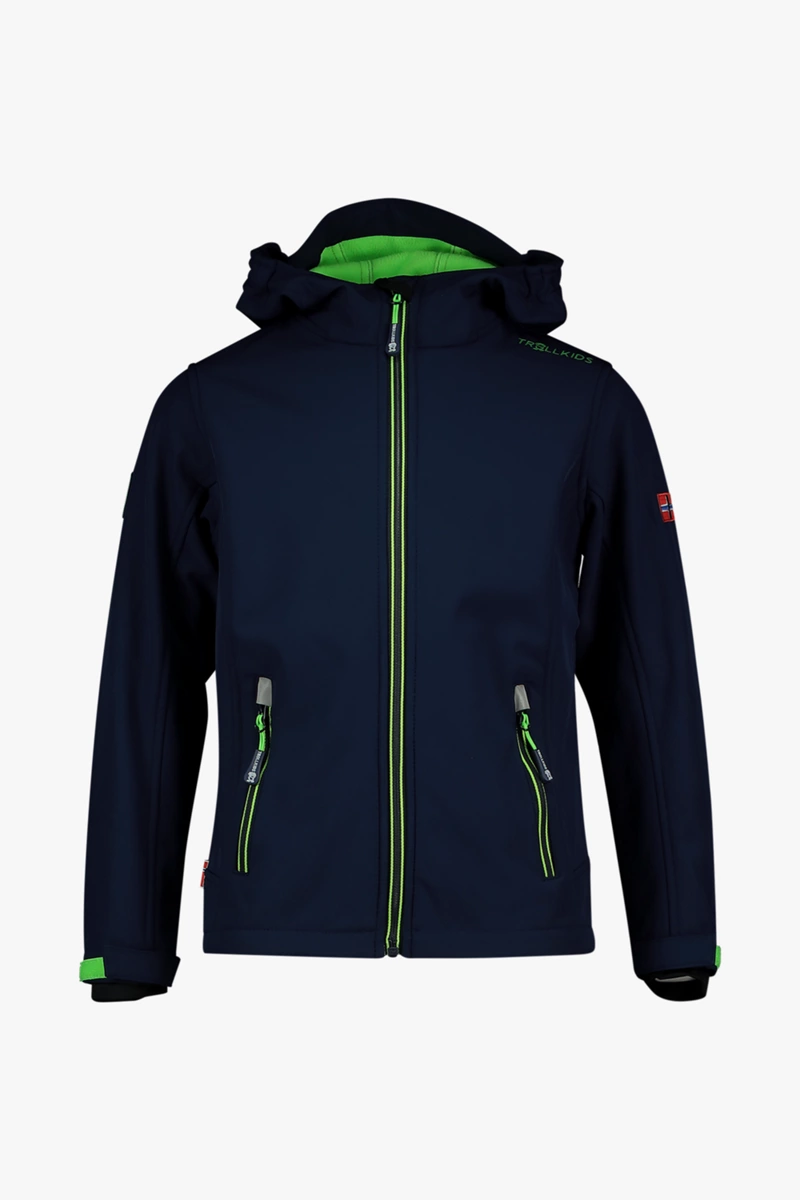 Trollkids Trollfjord Kinder Softshelljacke