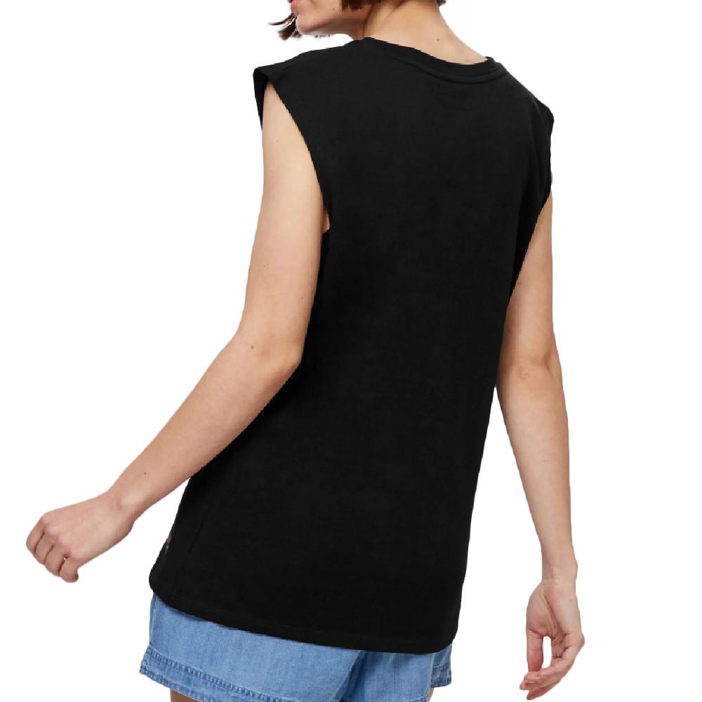 Superdry T-shirt Noir Femme Superdry Military