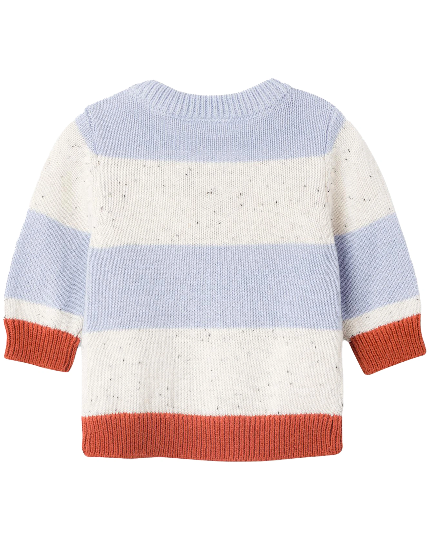 Strickjacke NBMTETIM BLOCKS in zen blue