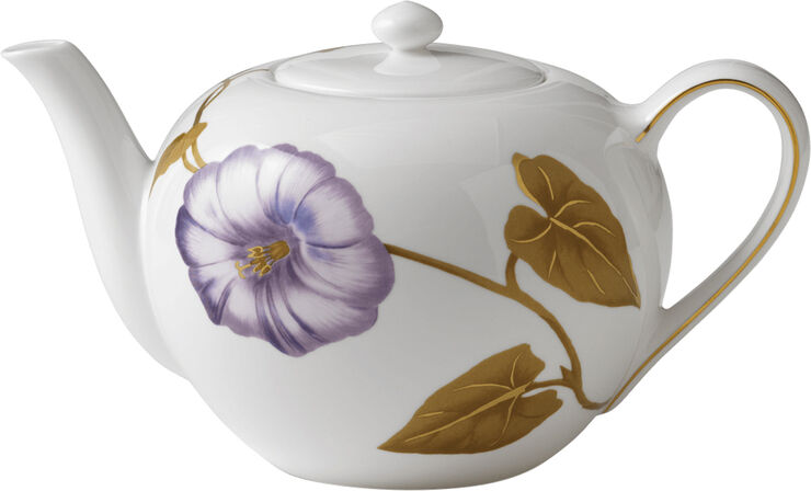 Royal Copenhagen Flora 130 cl. tekande - Snerle Hvid, multi