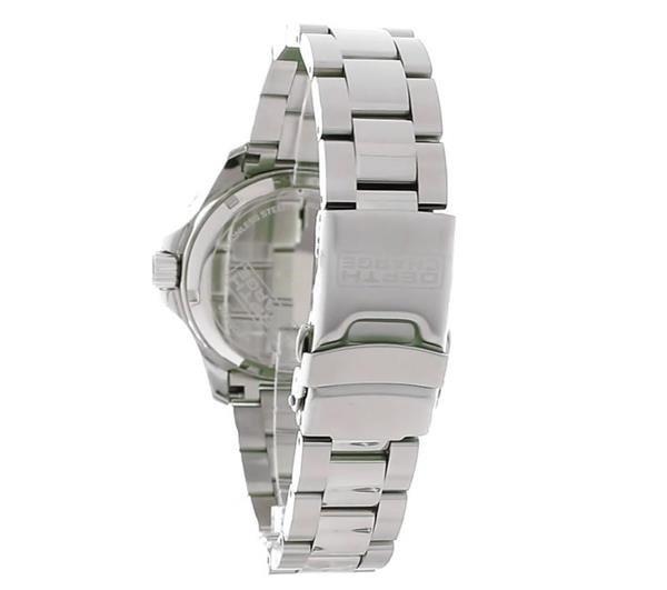 Depth Charge Stainless Steel Green Dial Dive Watch
