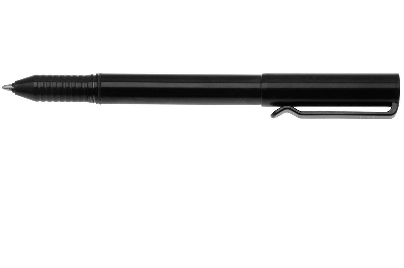 Big Idea Design Ti Arto EDC Pen ARTO-BK Midnight Black Titanium, ultimate refill friendly everyday carry pen