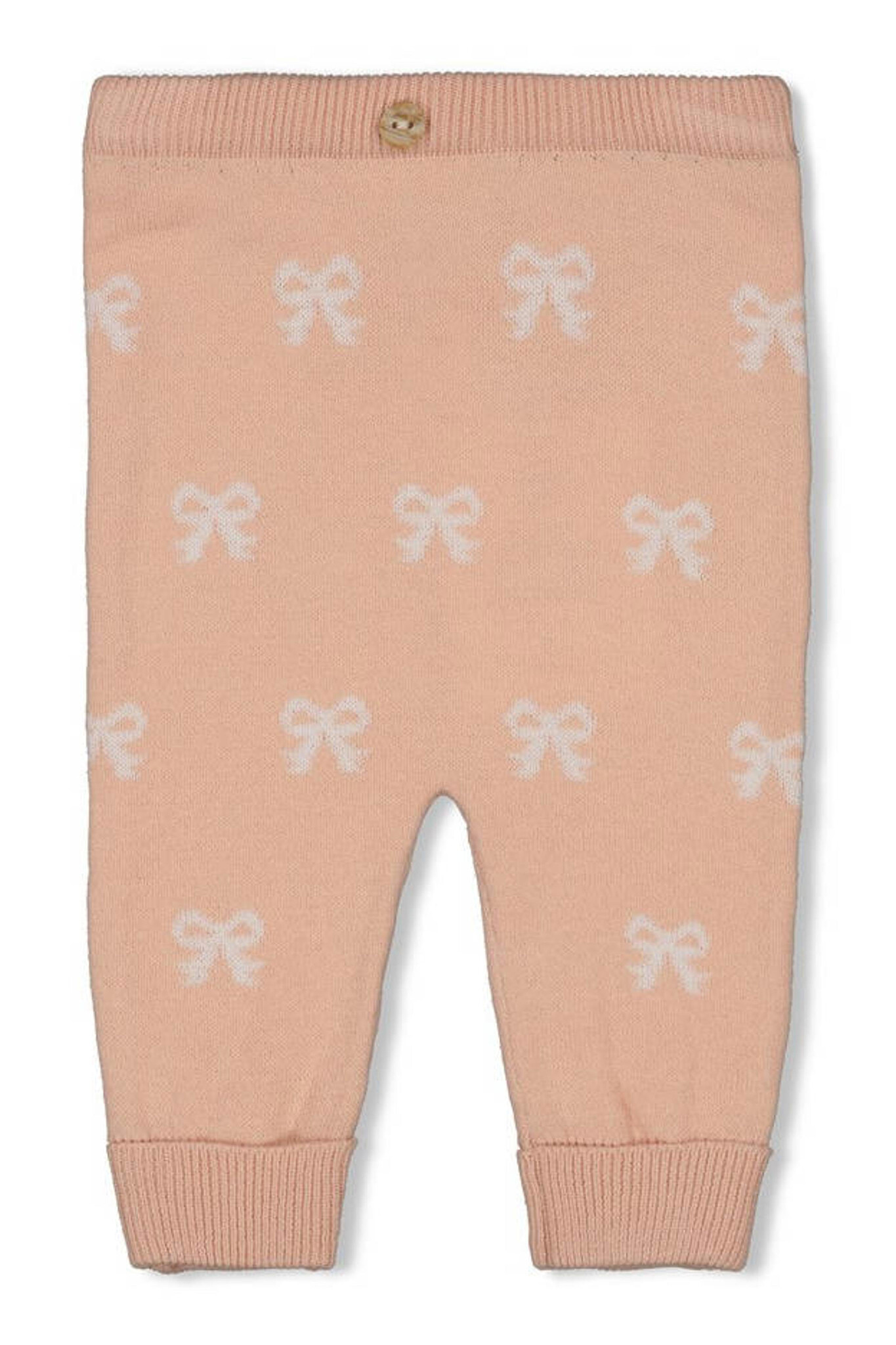 Feetje Feetje broek gebreid - The Knits roze