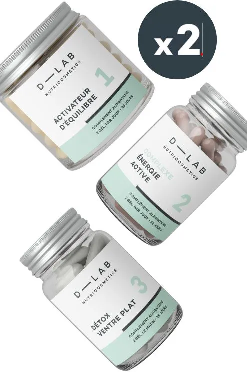 D-LAB Nutricosmetics Compléments alimentaires Programme Ventre-Plat-141.2 g