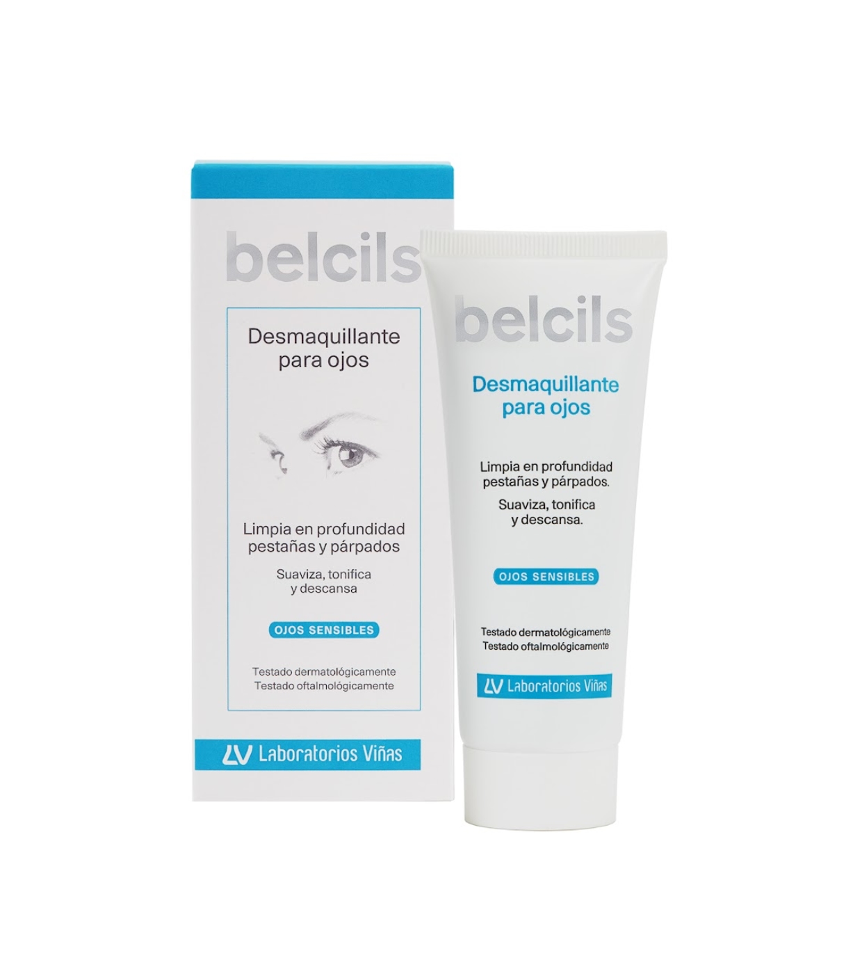 Belcils - Removedor de maquiagem para olhos - Olhos sensíveis