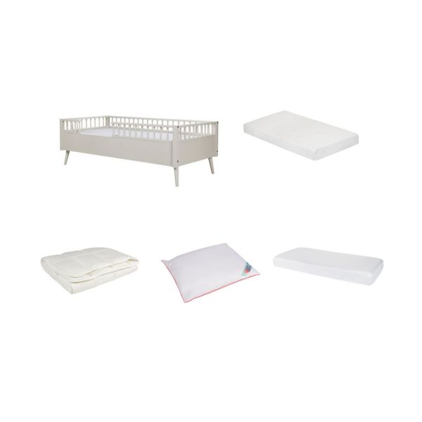 Europe Baby Sterre Peuterbed Pakketdeal - 70 x 150 cm - Oatmeal