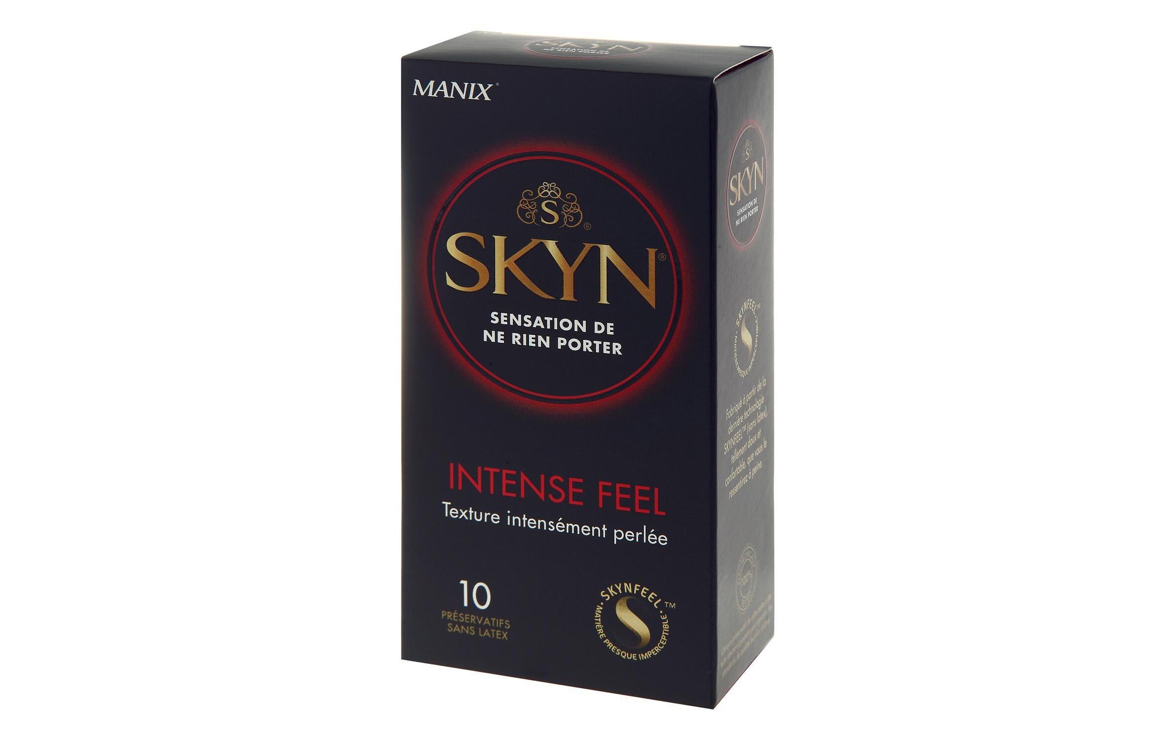 Kondome Skyn Intense Feel latexfrei 10 StückLatexfreie Präservative