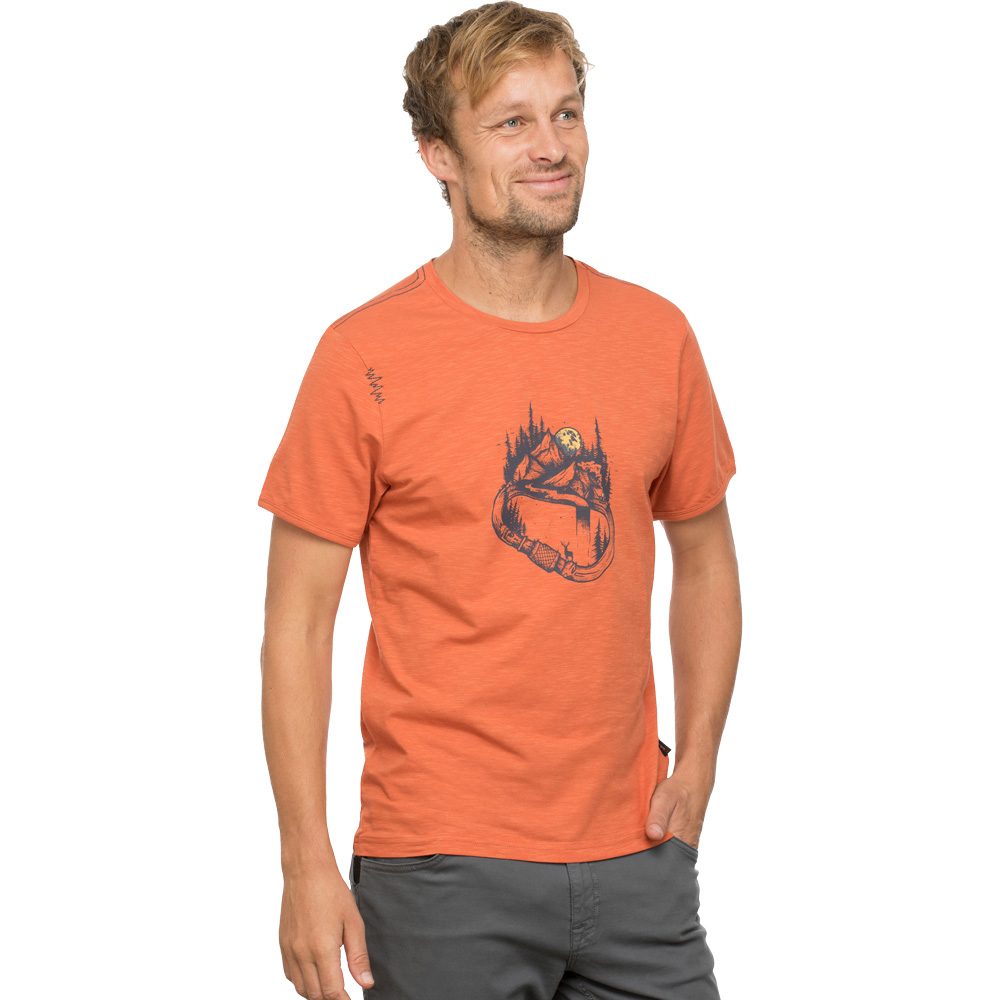 Chillaz Carabiner Forest T-Shirt Herren mango