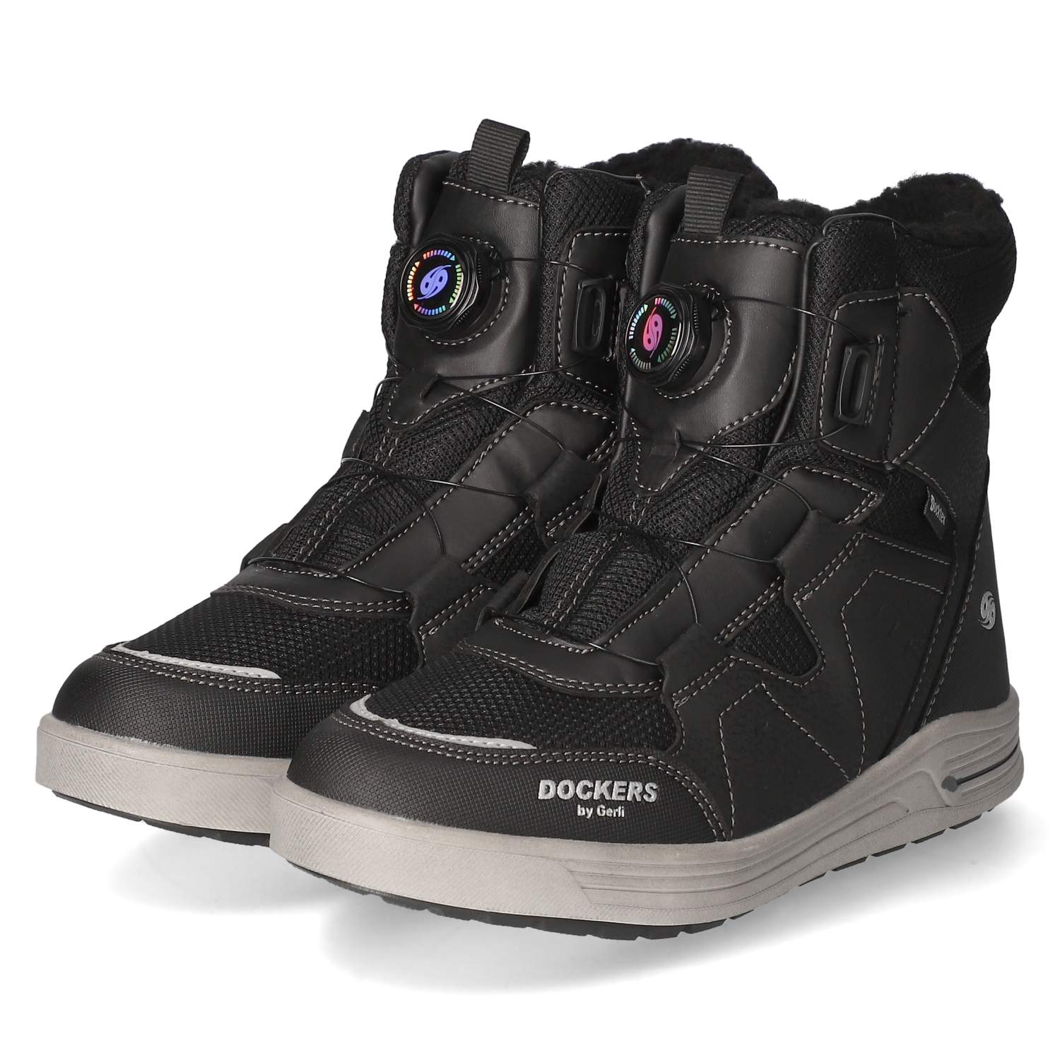 Dockers Winterstiefeletten - schwarz