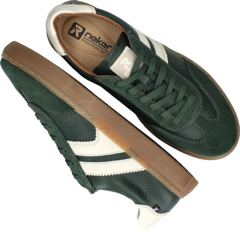 Rieker Sport Sneakers Groen Heren