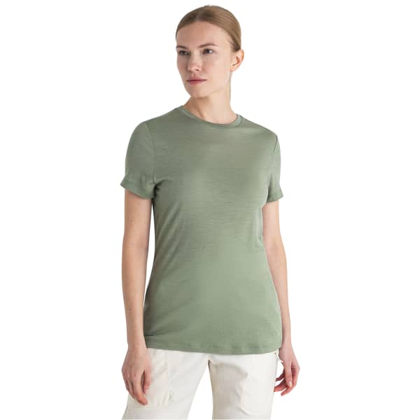 T-shirt randonnée ICEBREAKER W MERINO 150 TECH LITE III SS TEE LICHEN