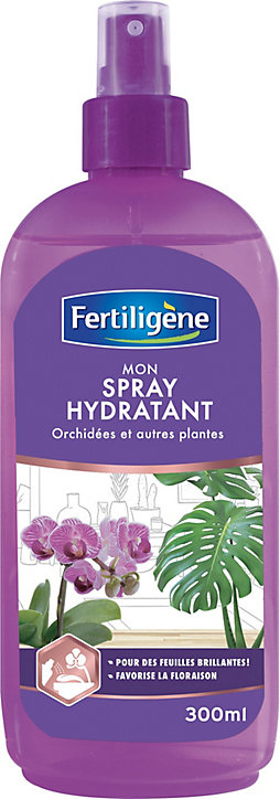 Spray hydratant orchidées et toutes plantes Fertiligène 300ml