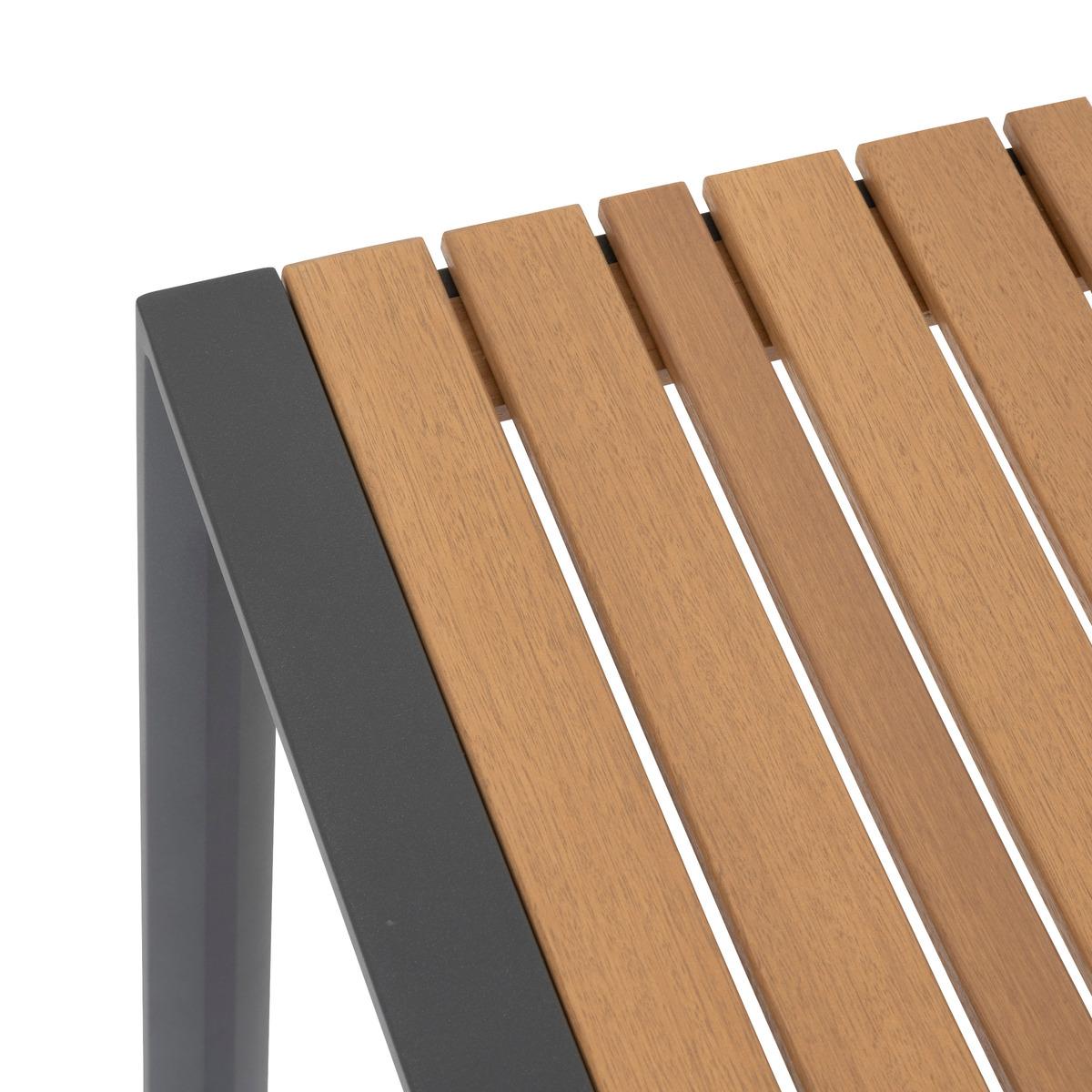 CONSOLE LENSIA 2 PLACES EUCALYPTUS GRAPHITE