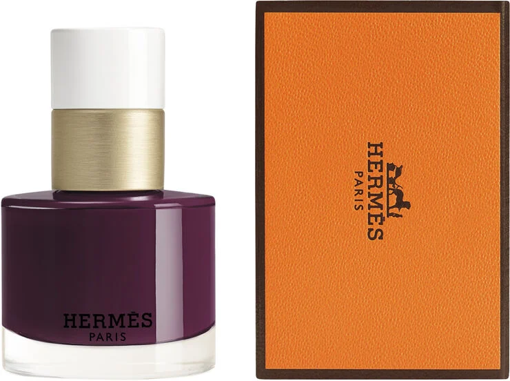HERMÈS Les Mains Hermès, nail enamel, Violet Byzantin