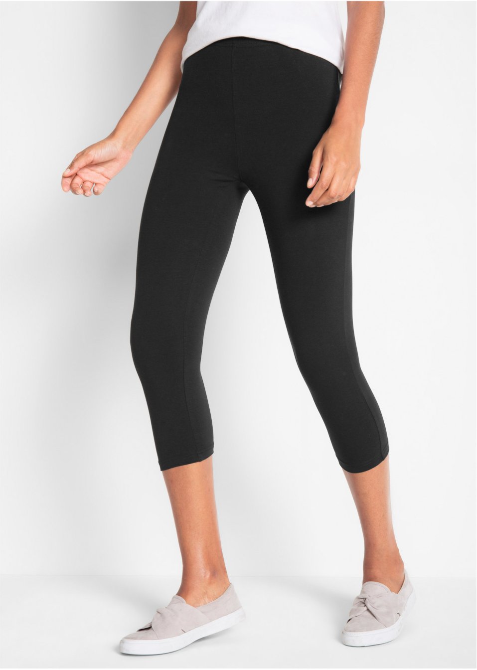 Lot de 2 leggings corsaire extensibles