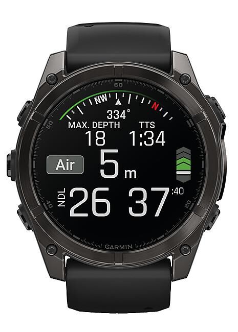 GARMIN - MONTRE GPS FENIX 8 - 51 mm SAPPHIRE AMOLED