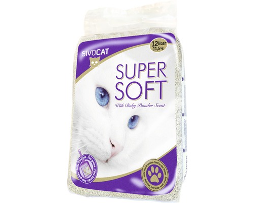 SIVOCAT Superzachte kattenbakvulling 12 l