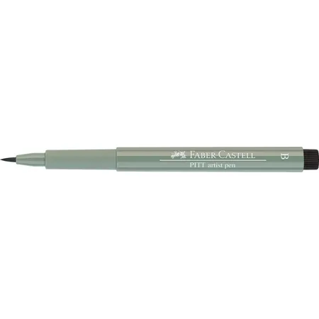 Faber-Castell Tuschestift Pitt artist pen brush, B, Farbe 172, grünerde