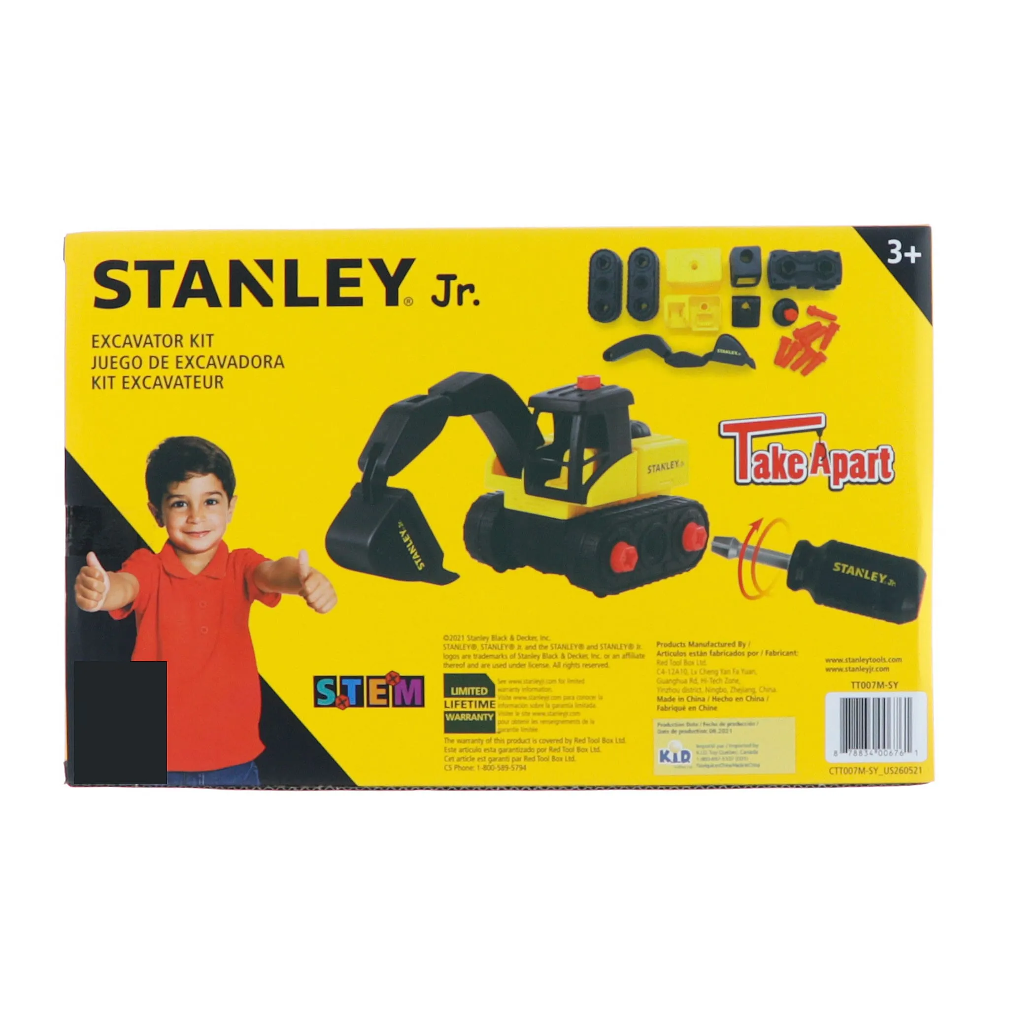 Stanley Jr Kit Camion Excavateur