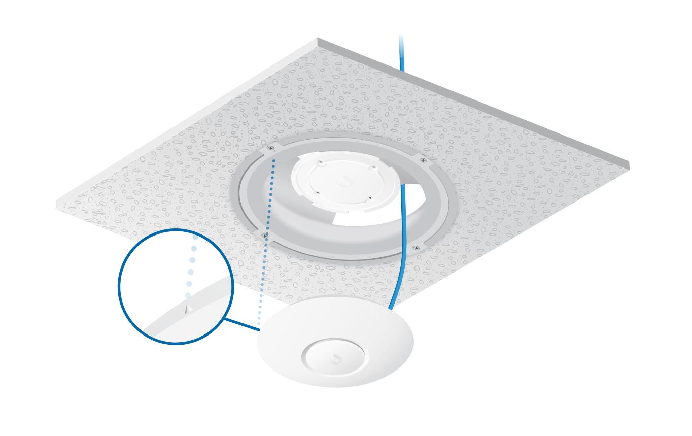Montagekit NANOHD-RCM-3 Low Profile Deckenmontage 3er SetLow Profile Deckeneinbauhalterung 3er Set