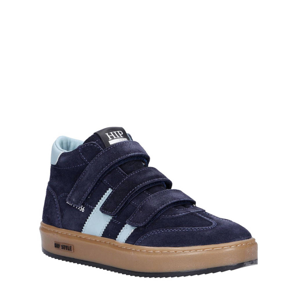 Hip suède sneakers donkerblauw