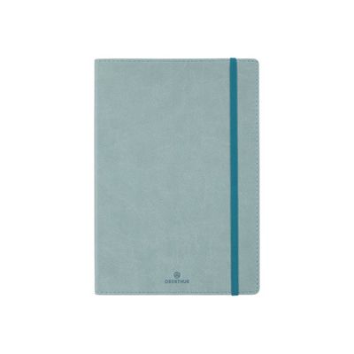 Oberthur Carmen - Carnet de notes souple - A5 - uni - 200 pages - vert de gris