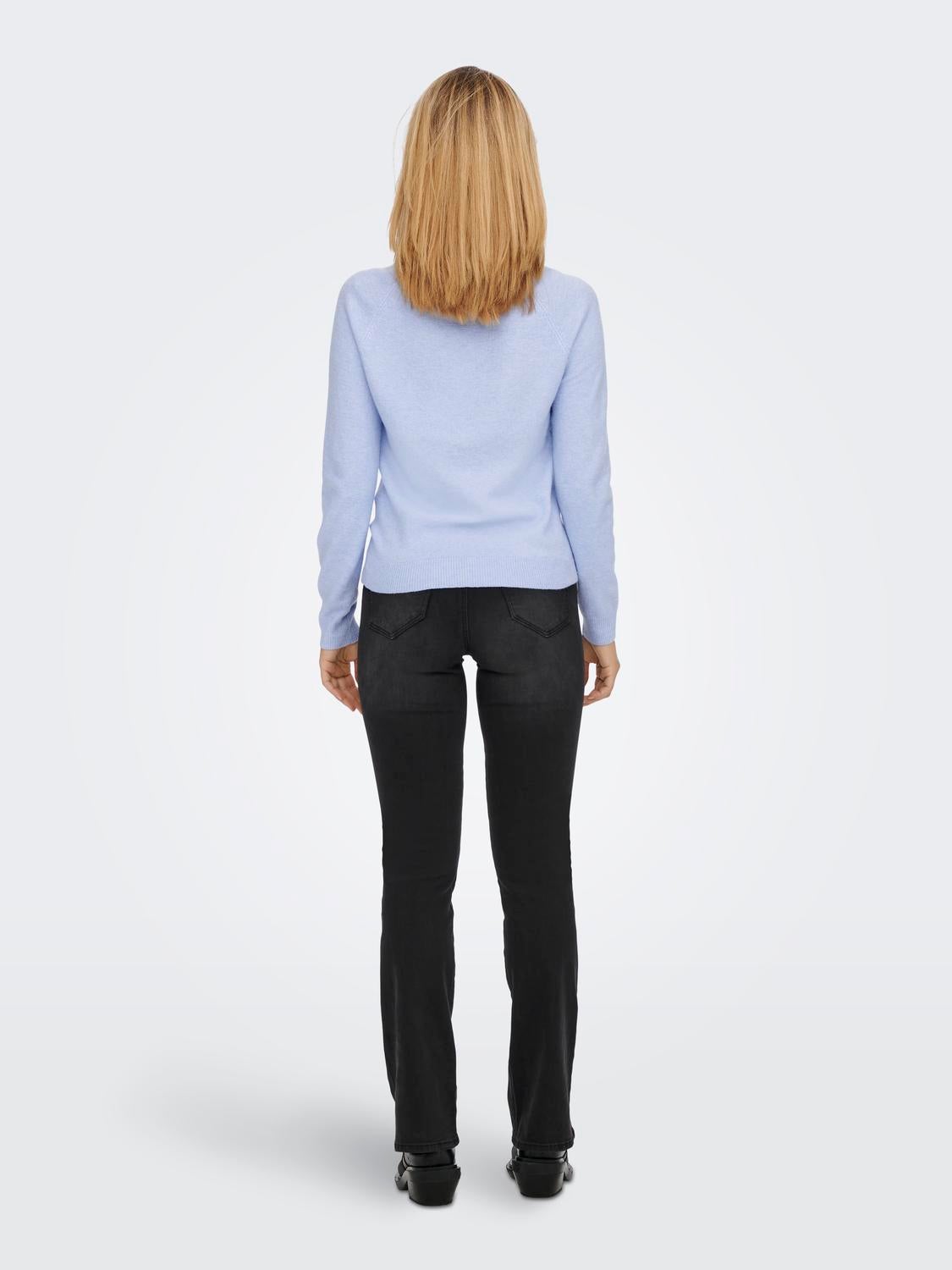 ONLRICA Strickpullover Grapemist