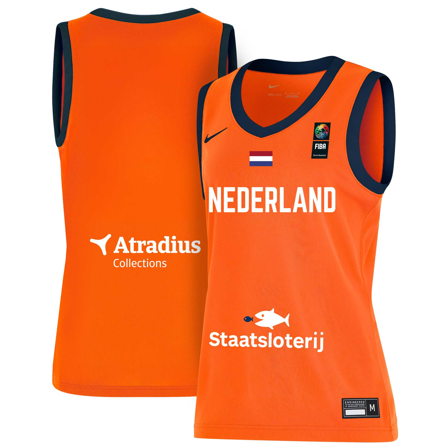Nike Orange Lions Game Jersey Dames