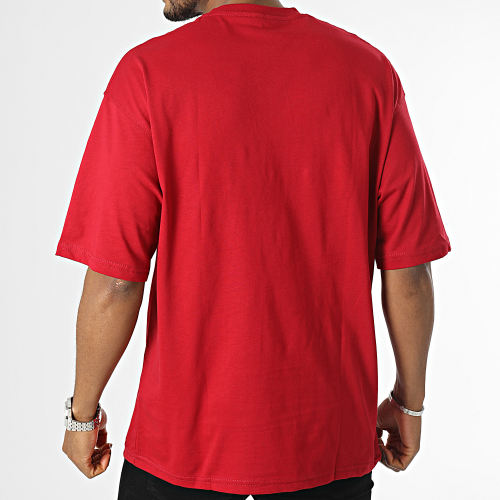Tee Shirt Oversize Large Rouge