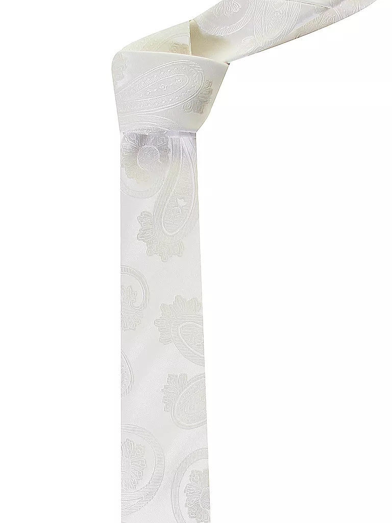 SEIDENFALTER Krawatte  beige