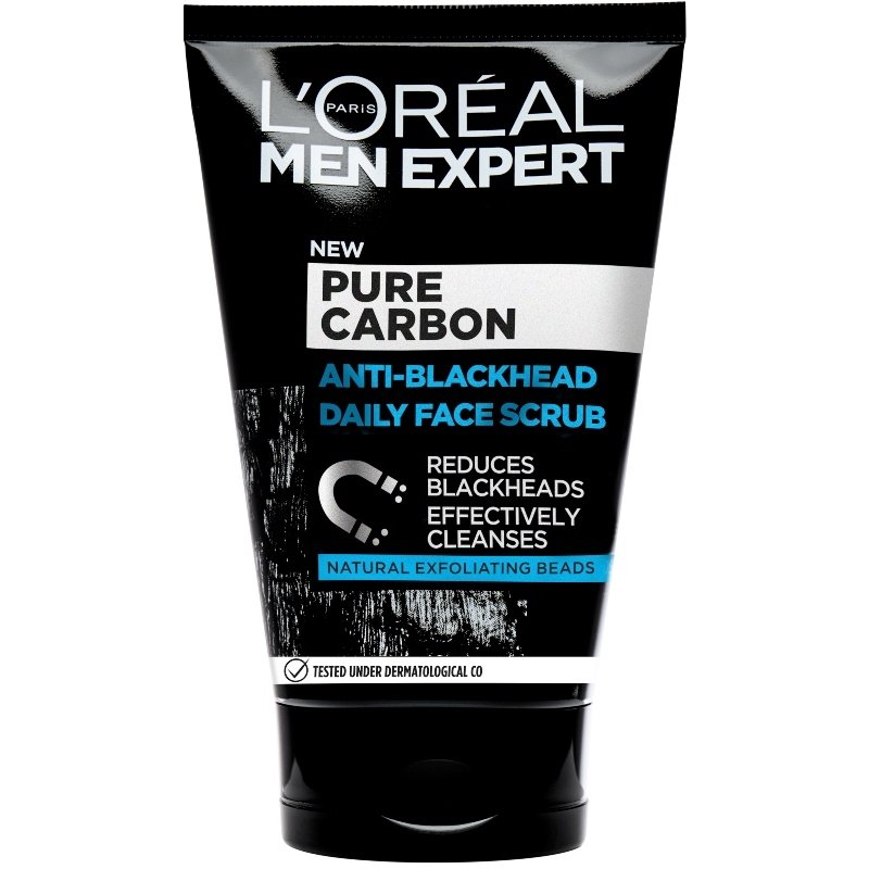 L'Oréal Paris Men Expert Pure Carbon Anti- Blackhead Daily Face Scrub 100 ml
