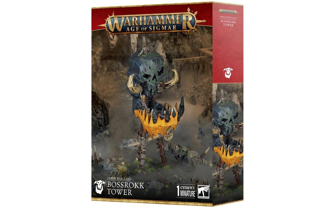 Figur Warhammer Age of Sigmar BosssteinturmWarhammer Age of Sigmar Orruk Warclans: Bosssteinturm – Bausatz
