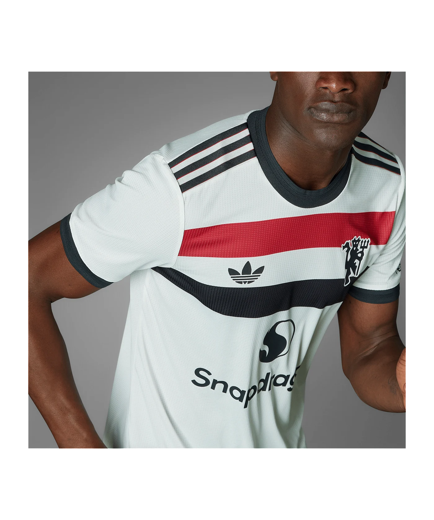 adidas Originals Manchester United Auth Trikot 3rd 2024/2025 Weiss