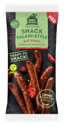 Billie Green Snack Salami Chili VEGAN