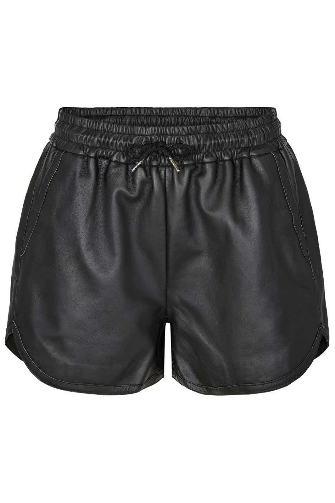 Co´Couture Phoebecc Leather Crop Shorts