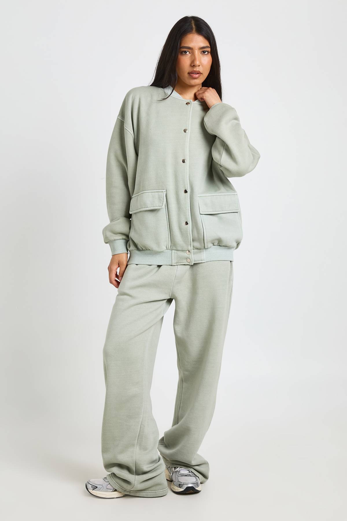 boohoo Tall Bomber Tracksuit