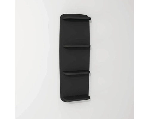 Devo Ovale Hangplank BxHxD 34x94x13,8 cm diamantgrijs