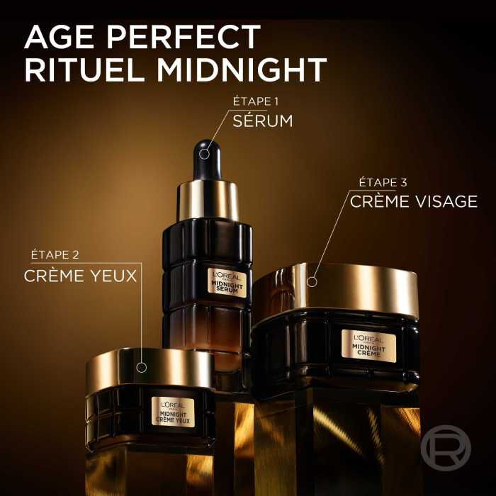 Venez vite découvrir nos exclusivités : Rituel Anti-Ã‚ge Midnight