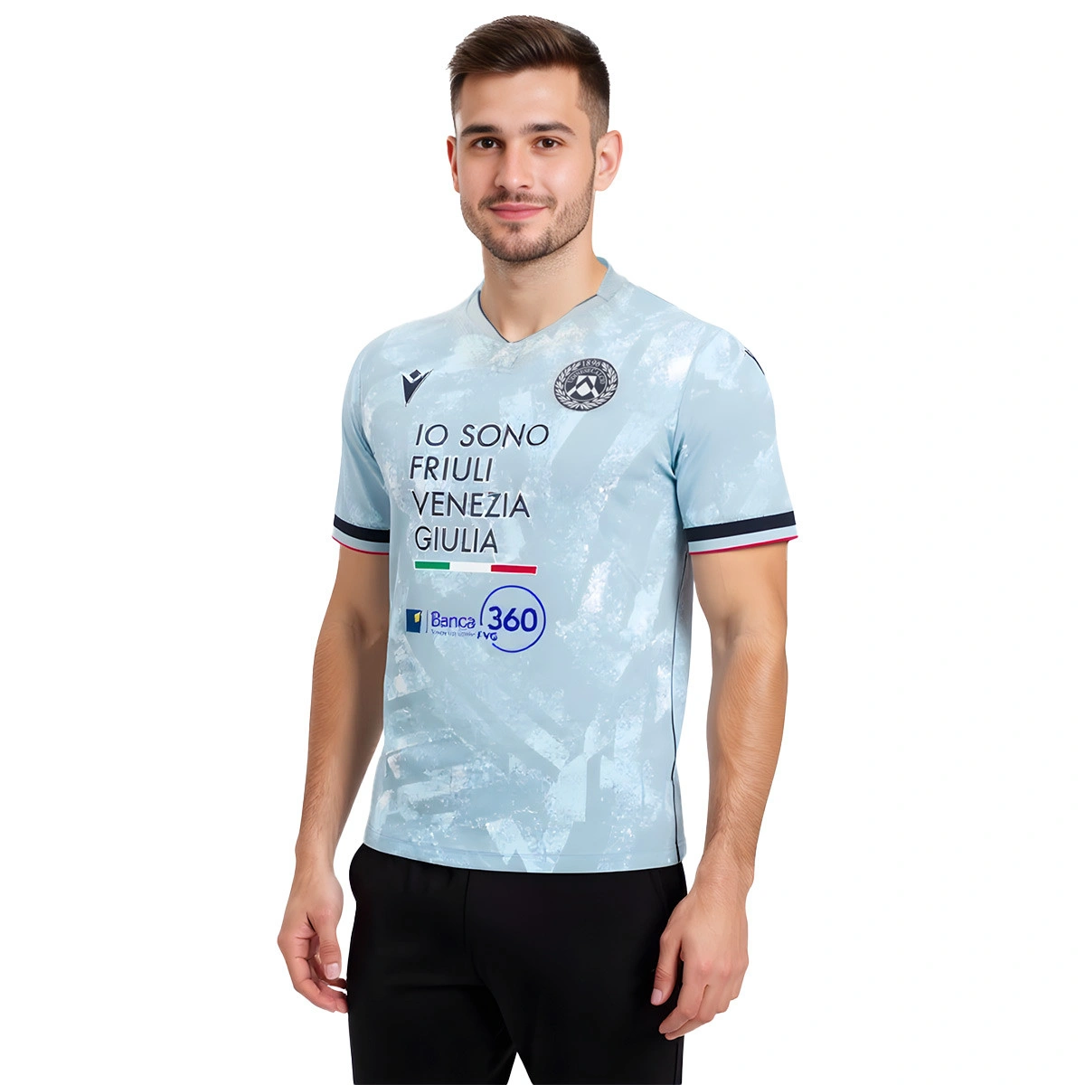 Camisola Macron Udinese Segundo Equipamento 2025-2026