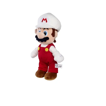 Simba Super Mario Feuer Mario Plüsch, 30cm
