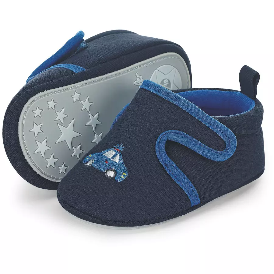 Sterntaler Boys Baby-Krabbelschuh marine
