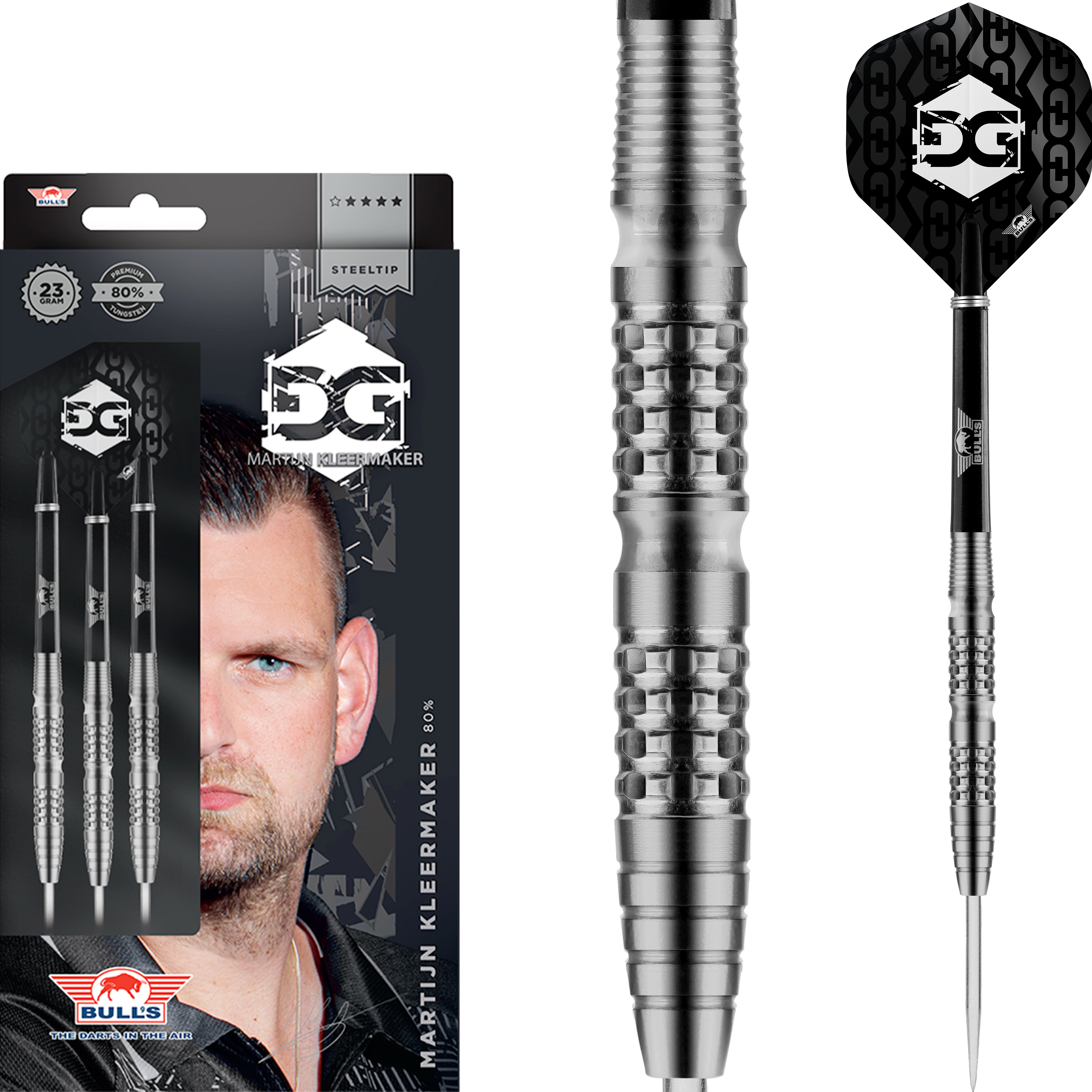 Bull's NL - Martijn Kleermaker 80% - Steeldart
