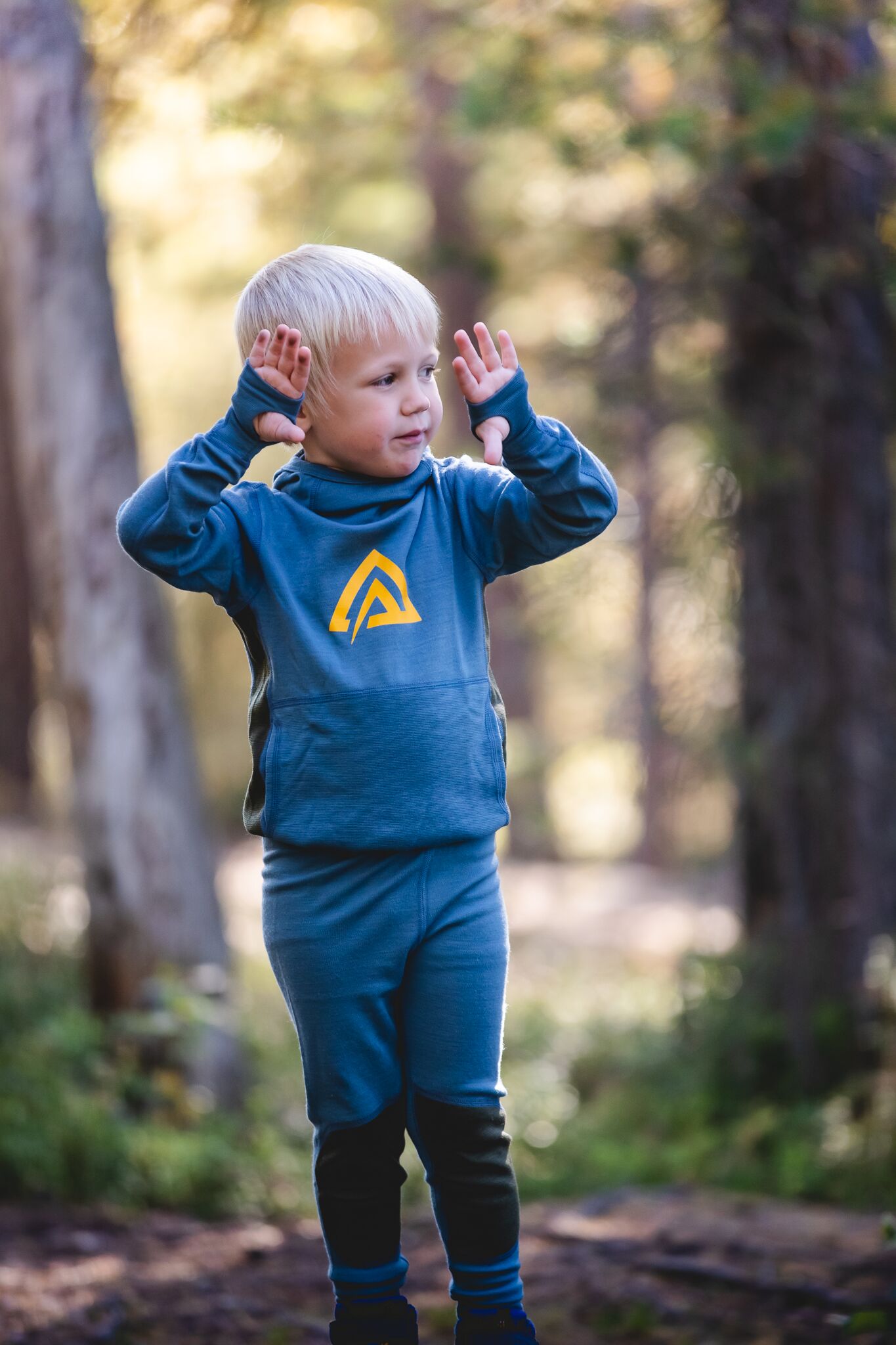 Aclima WarmWool Hood Sweater, Barn<br>ACLIMAS ABSOLUTTE BESTSELGERE!