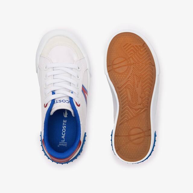 Sneakers L004 bébé Chaussures - Blanc - Lacoste - Enfant
