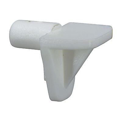 50 taquets à enfoncer plastique blanc ø5 mm