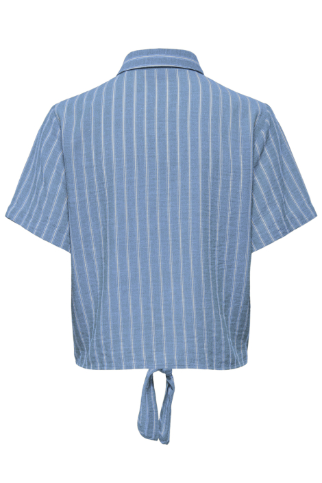 Jacqueline de Yong blauwe dames blouse
