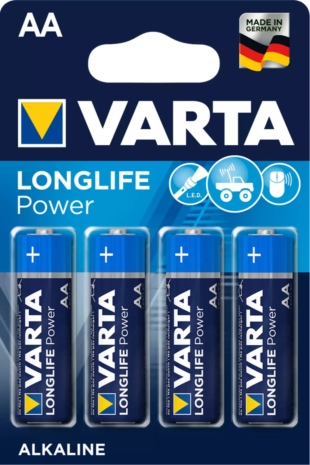Varta High Energy Batterij - Alkaline - AA-e - 1,5V (4st)