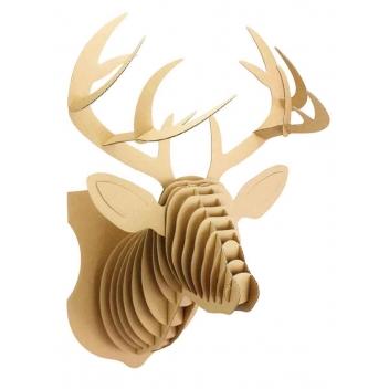 TROPHEE CERF CARTON A ASSEMBLER 31 X 54 X 30 CM